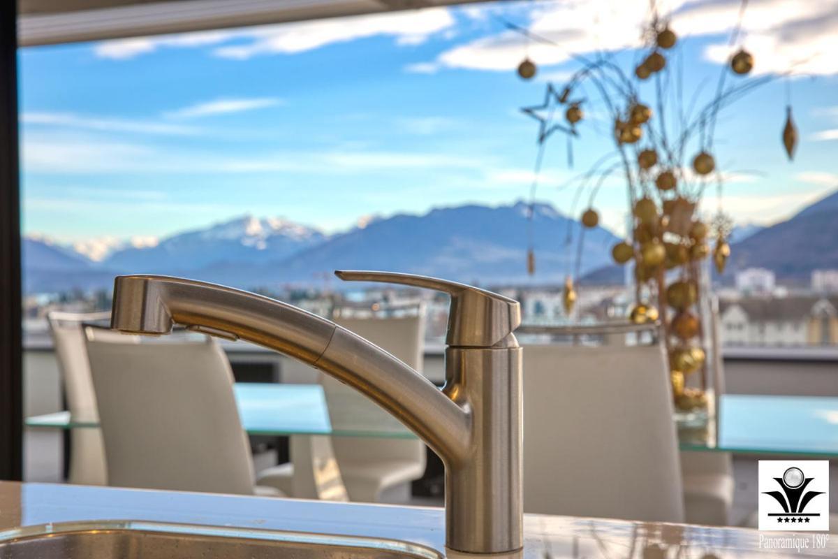 Panoramique 180 Lac Et Montagne Et Nid Secret Spa Romantique Annecy Ngoại thất bức ảnh